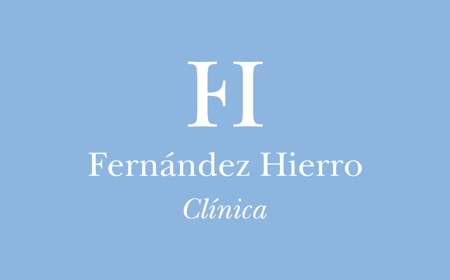 Identidad corporativa de la Clínica de Psiquiatría Fernández Hierro