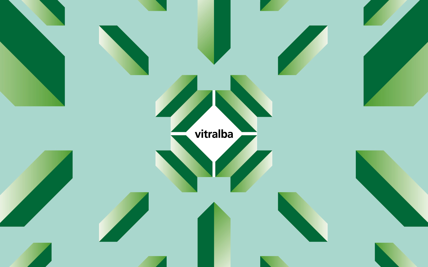 Diseño de la identidad corporativa de Cristalería Vitralba