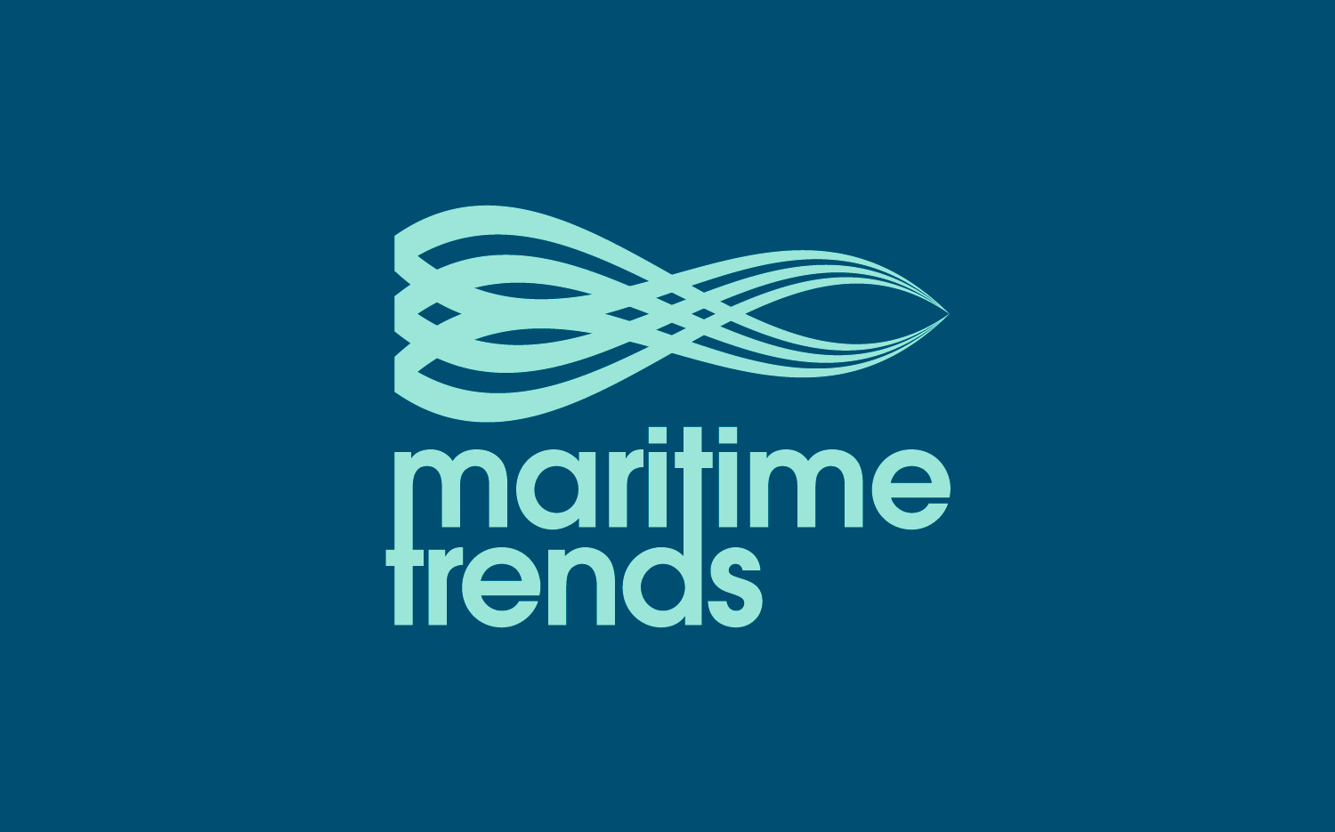 Diseño de identidad de Maritime Trends